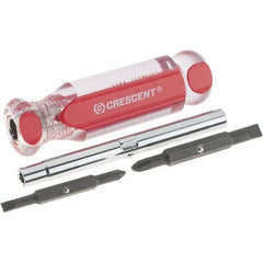 Crescent - Multi-Bit Screwdriver - Slotted & Phillips Tip - Caliber Tooling