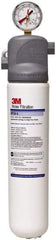 3M - 4-1/4" OD, 17" Cartridge Length, 0.5 Micron Rating Cartridge Filter Assembly - 3/8" Pipe Size, Reduces Sediment - Caliber Tooling