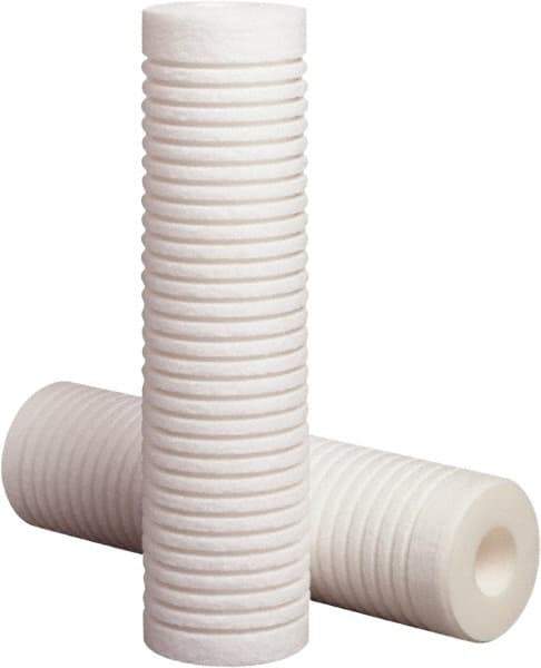 3M Purification - 2.6" OD, 75µ, Polypropylene Melt Blown-Thermal Bonded Cartridge Filter - 20" Long, Reduces High Capacity Sediments Filtration - Caliber Tooling