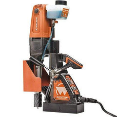 WALTER Surface Technologies - 1/2" Chuck, Portable Electromagnetic Drill Press - 1300-2600 RPM, 10 Amps, 1200 Watts, 120 Volts - Caliber Tooling