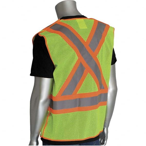 PIP - Size 2XL Lime Mesh Breakaway High Visibility Vest - Caliber Tooling