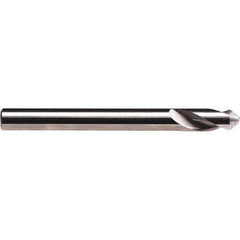 Emuge - 1/8" Body Diam, 90°, 2" OAL, Solid Carbide Spotting Drill - Caliber Tooling