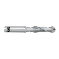 16mm Dia. - 127mm OAL - TiAlN CBD - Ball End SE EM - 2 FL - Caliber Tooling