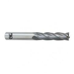 8mm Dia. x 76mm Overall Length 4-Flute Square End Solid Carbide SE End Mill-Round Shank-Center Cutting-Uncoated - Caliber Tooling