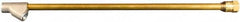 Milton - 150 Max psi Closed Check Brass Air Chuck - Straight Chuck, 1/4 FNPT - Caliber Tooling