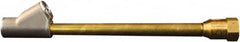 Milton - 150 Max psi Closed Check Brass Air Chuck - Straight Dual Foot Chuck, 1/4 FNPT - Caliber Tooling