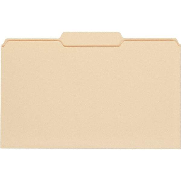 UNIVERSAL - 9-5/8 x 14-3/4", Legal, Manila, File Folders with Top Tab - 11 Point Stock, 1/3 Tab Cut Location - Caliber Tooling