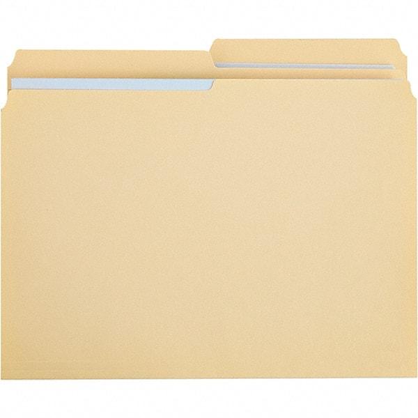 UNIVERSAL - 9-5/8 x 11-3/4", Letter Size, Manila, File Folders with Top Tab - 11 Point Stock, 1/2 Tab Cut Location - Caliber Tooling