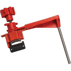 Brady - Pneumatic & Valve Lockouts Type: Universal Valve Lockout Maximum Valve Handle Size (Inch): 1.600 - Caliber Tooling