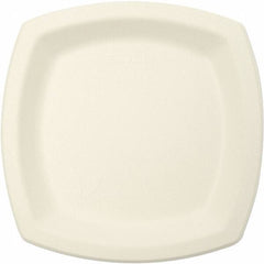 Solo - 6-45/64" Bare Eco-Forward Sugarcane Dinnerware - Ivory - Caliber Tooling