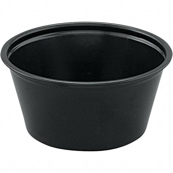 Solo - 2 oz Polystyrene Portion Cups - Black - Caliber Tooling