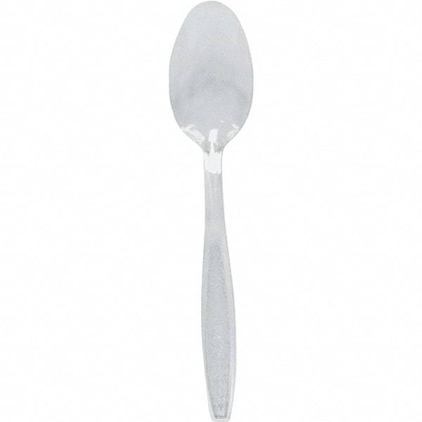 Solo - Heavyweight Plastic Teaspoons - Clear - Caliber Tooling