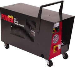 Edwards Manufacturing - 5 hp, 2,750 Max psi, 3.5 GPM, Hydraulic Power Unit - 7 Gal Tank, 37-1/2" Long x 15-1/4" Wide x 31-1/4" High, 3 Phase, 460 Volt, 14 Amp - Caliber Tooling