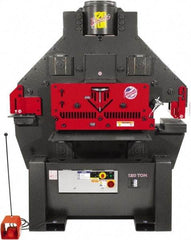 Edwards Manufacturing - 11" Throat Depth, 120 Ton Punch Pressure, 1-1/2" in 1" Punch Capacity Ironworker - 10 hp, 3 Phase, 460 Volts, 60" Wide x 84" High x 60" Deep - Caliber Tooling