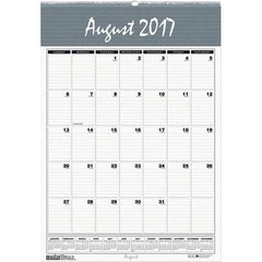 House of Doolittle - 12 Sheet, 12 x 17", Wall Calendar - Blue & Gray - Caliber Tooling