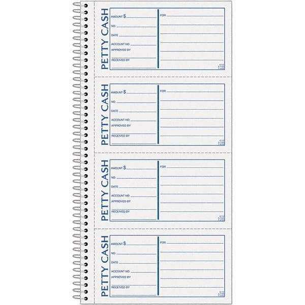 TOPS - 200 Sheet, 5-1/2 x 11", Receipt Book - Pink & White - Caliber Tooling