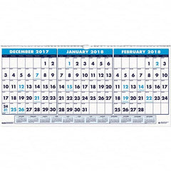 House of Doolittle - 4 Sheet, 23-1/2 x 12", Wall Calendar - Caliber Tooling