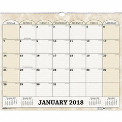 House of Doolittle - 12 Sheet, 14-7/8 x 12", Wall Calendar - Caliber Tooling