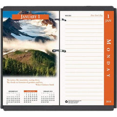 House of Doolittle - 365 Sheet, 3-1/2 x 6", Desk Calendar Refill - Nature - Caliber Tooling