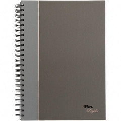 TOPS - 96 Sheet, 8-1/4 x 11-3/4", Legal/Wide (Style) Business Notebook - Black & Gray - Caliber Tooling