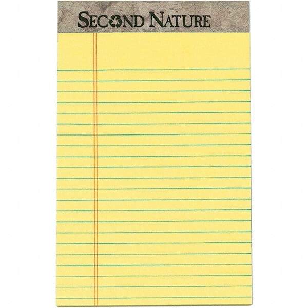 TOPS - 50 Sheet, 5 x 8", Narrow Writing Pad - Canary - Caliber Tooling