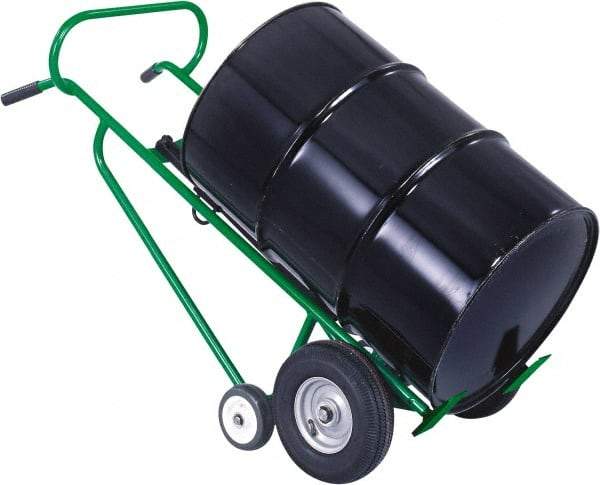 Valley Craft - 1,000 Lb Load Capacity, 30 & 55 Gal Drum Hand Truck - For 30 Gal & 55 Gal Drums - Caliber Tooling