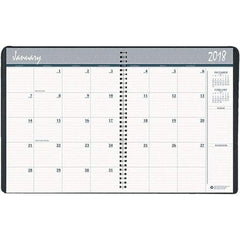 House of Doolittle - 24 Sheet, 8-1/2 x 11", Monthly Planner - Blue - Caliber Tooling