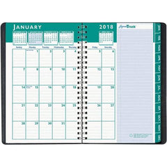 House of Doolittle - 128 Sheet, 5 x 8", Weekly/Monthly Appointment Book - Black - Caliber Tooling