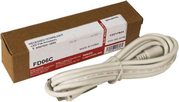 Philips - Light Fixture Extension Cable - For Use with FDL Flat Down Lights - Caliber Tooling