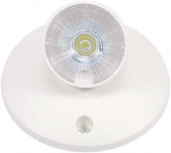 Philips - 1 Head, 3.6V, Thermoplastic, LED Emergency Light - 2 Watts, 4" Long x 4" High x 7" Wide, Battery Not Included - Caliber Tooling