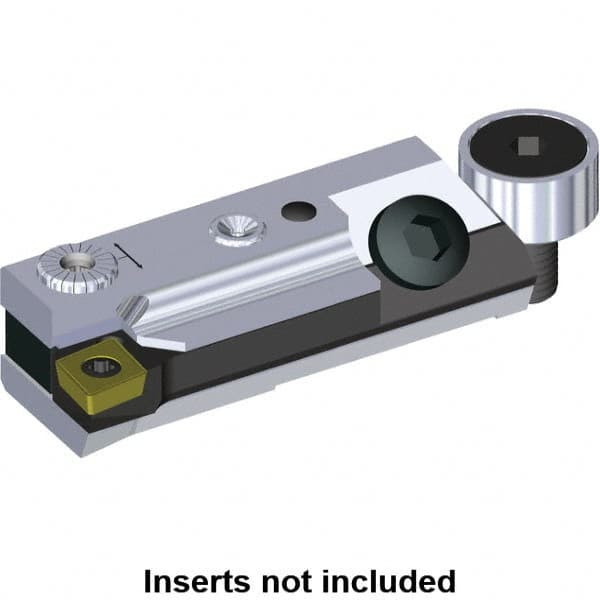 Kennametal - Series C-Style, Right Hand Cut, Boring Cartridge - 16.15mm Back of Bar to Cutting Edge, FBSCLCL09CA06F Insert, 45.5mm OAL, 95° Lead Angle - Caliber Tooling