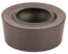 Kennametal - RCGT1204M0 MS Grade KCU25 Carbide Turning Insert - AlTiN Finish, Round, 12mm Inscr Circle, 3/16" Thick - Caliber Tooling