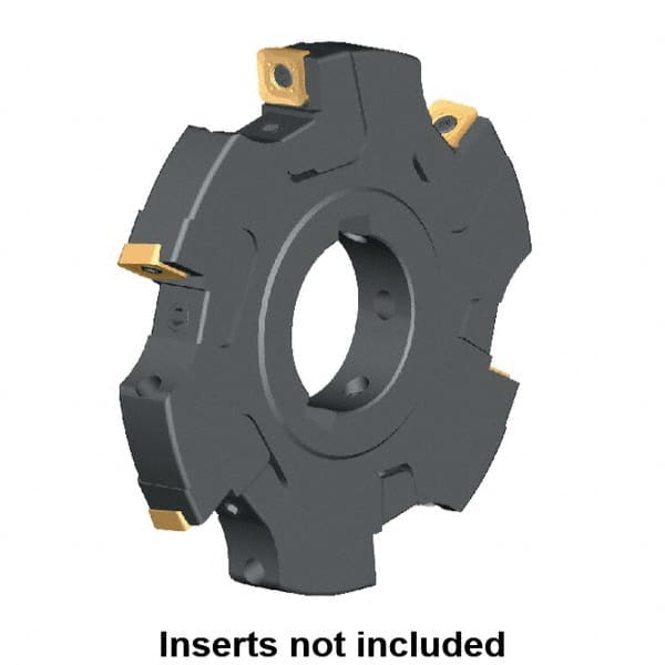 Kennametal - Arbor Hole Connection, 0.4606" Cutting Width, 4.508" Depth of Cut, 315mm Cutter Diam, 2.3622" Hole Diam, 18 Tooth Indexable Slotting Cutter - KSSM Toolholder, SD.T 1204.. Insert, Left Hand Cutting Direction - Caliber Tooling