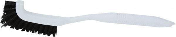 O-Cedar - 3/4" Bristle Length, Nylon Scouring Brush - 3/4" Wide Head, 8-1/2" OAL, White, Plastic Block - Caliber Tooling