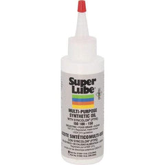 Synco Chemical - 4 oz Bottle Synthetic with PTFE Lubricant - Translucent White, -45°F to 450°F, Food Grade - Caliber Tooling