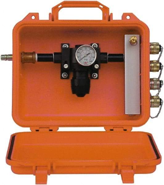 AIR Systems - SCBA/EEBA Remote Point-of-Attachment Box - Use with SAR & Self-Contained Breathing Apparatus (SCBA) - Caliber Tooling