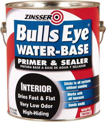 Rust-Oleum - 1 Gal White Water-Based Acrylic Enamel Primer - 1000 Sq Ft Coverage, <100 gL Content, Quick Drying, Interior/Exterior - Caliber Tooling