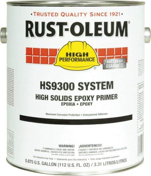 Rust-Oleum - 1 Gal Red Epoxy Primer - 275 to 475 Sq Ft Coverage, 415 gL Content, Quick Drying, Interior/Exterior - Caliber Tooling