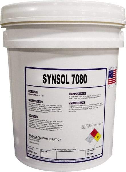 Metalloid - SynSol 7080, 55 Gal Drum Cutting Fluid - Semisynthetic - Caliber Tooling