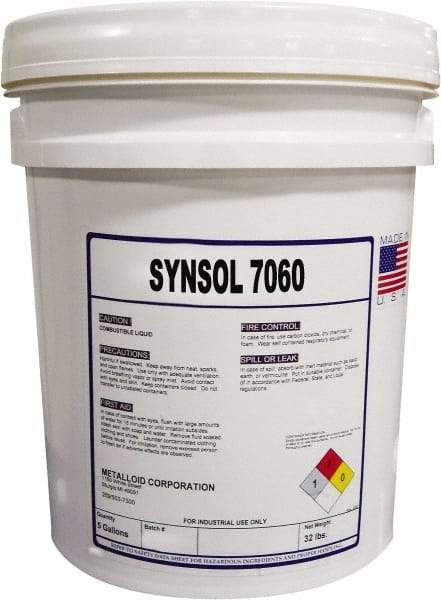 Metalloid - SynSol 7060, 55 Gal Drum Cutting Fluid - Semisynthetic - Caliber Tooling