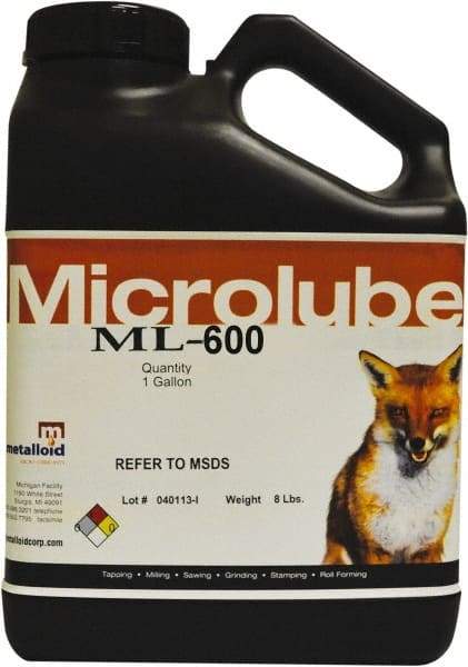 Metalloid - Microlubricant ML-600, 55 Gal Drum Cutting & Sawing Fluid - Synthetic - Caliber Tooling