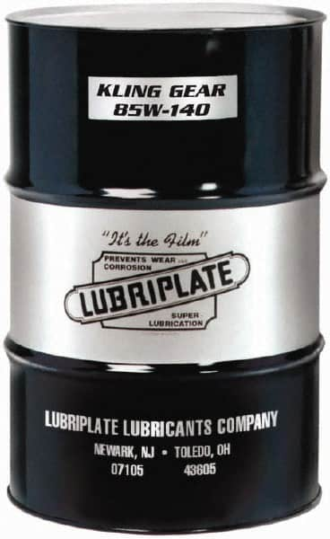 Lubriplate - 55 Gal Drum, Mineral Gear Oil - 40°F to 290°F, 1866 SUS Viscosity at 100°F, 140 SUS Viscosity at 210°F, ISO 460 - Caliber Tooling