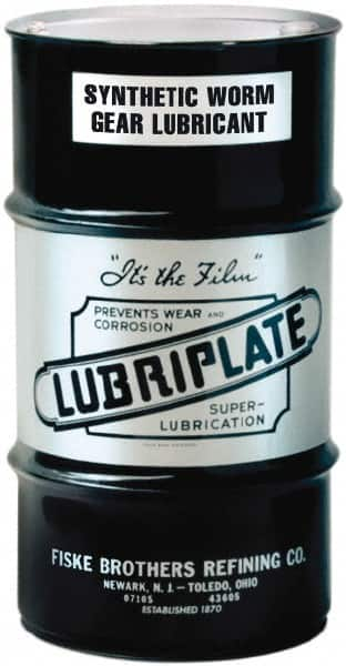 Lubriplate - 16 Gal Drum, Synthetic Gear Oil - 450°F, 2191 SUS Viscosity at 100°F, ISO 460 - Caliber Tooling