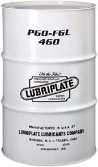 Lubriplate - 55 Gal Drum, Synthetic Gear Oil - 17°F to 443°F, 477 St Viscosity at 40°C, 83 St Viscosity at 100°C, ISO 460 - Caliber Tooling