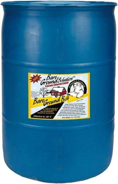 Bare Ground Solutions - 55 Gal Drum Calcium Chloride Liquid - Effective to -20°F - Caliber Tooling