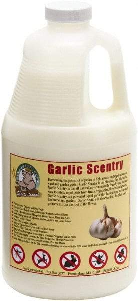 Bare Ground Solutions - Garlic Scentry Half Gallon Bottle Ready to Use Premixed to repel unwanted animals - Garlic Scentry harnesses the power of organics to fight insects and repel unwanted yard and garden pests. - Caliber Tooling