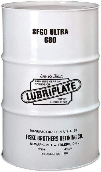 Lubriplate - 55 Gal Drum, Synthetic Gear Oil - 5°F to 400°F, 3289 SUS Viscosity at 100°F, 275 SUS Viscosity at 210°F, ISO 680 - Caliber Tooling