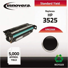 innovera - Black Toner Cartridge - Use with HP Color LaserJet CM3530 MFP, CM3530FS MFP, CP3525DN, CP3525N, CP3525X - Caliber Tooling