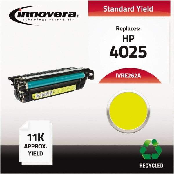 innovera - Yellow Toner Cartridge - Use with HP Color LaserJet Enterprise CP4025DN, CP4025N, CP4520, CP4525, CP4525DN, CP4525N, CP4525XH - Caliber Tooling