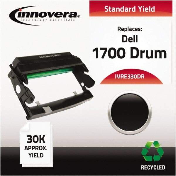 innovera - Black Drum - Use with Dell 1700, 1700N, 1710, 1710N, IBM, Lexmark E320, E322, E322N - Caliber Tooling